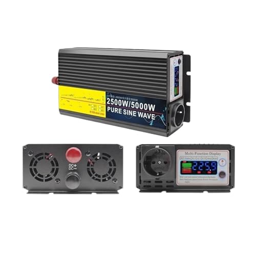 Onduleur solaire 5000W 12V 220V pour l'autonomie électrique en camping-car et site isolé