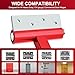 PICURA Door Hinge Adjustment Tool Kit, Long Handle Hinge Gap Adjusting Wrench for .134 Gauge Commercial Door, Heavy Duty Painted Steel Door Hinge Tool with Rubber Grip
