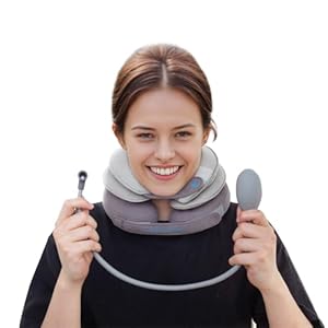 Tech Love Verstellbare Aufblasbare Halskrause Nackenstütze