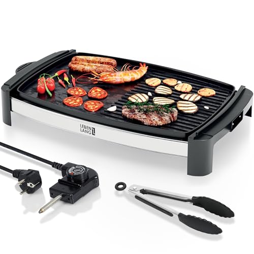 Parrilla Barbacoa Eléctrica Grande Marca LEBENLANG