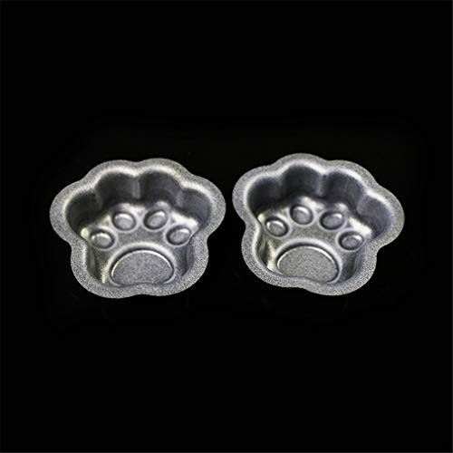 Image of Ulalaza 2PCS Claw Cake Pan 3D Aluminum Baking Mold Cute DIY Bakeware Kitchen Supplies