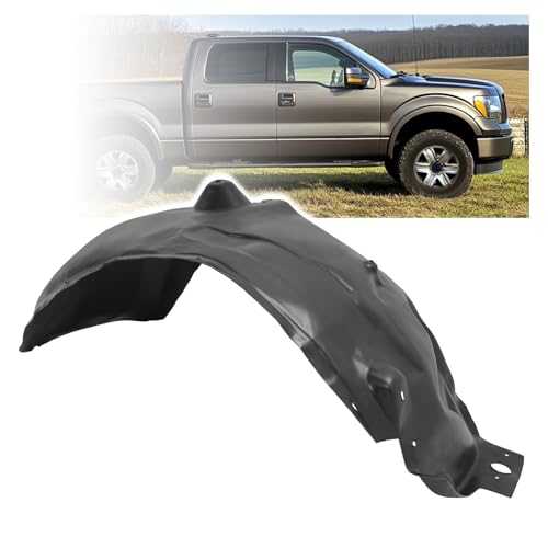 Image of Front Inner Fender Liner Compatible with 2011-2016 Ford F-250 F-350 F-450 F-550 Super Duty Replacement for FO1249156 BC3Z16054B Wheel Liner Splash Shield Guard Right Passenger Side