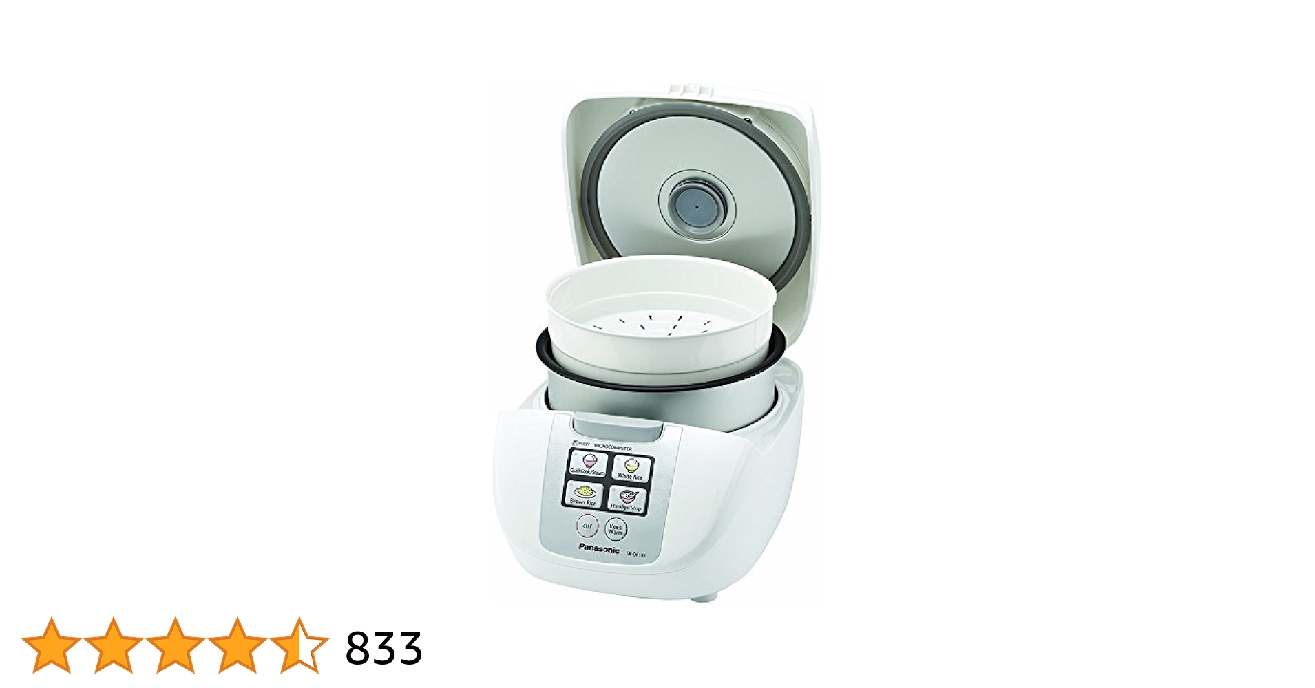 [超美品]Panasonic 炊飯器 SR-DF101 3.5合 超美品]Panasonic 炊飯器 SR-DF101 3.5合 Amazon | 5 CUP RICE
