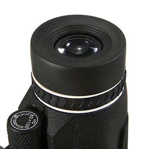 Telescopio monoculare con Zoom HD 80X100, Esercito Militare, Impermeabile, Professionale, per Escursionismo, Birdwatching, Viaggi all'aperto, Visite turistiche
