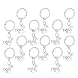 Célébration et décoration : utilisez ce porte-clés en métal représentant un cheval du zodiaque chinois pour décorer votre maison ou votre voiture au nouvel an chinois. il apportera une touche festive et élégante à votre intérieur. ce porte-bijoux, orné du symbole du nouvel an chinois, est également idéal pour décorer votre à main ou votre portefeuille