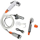 Electric Portable Bidet Handheld Water Sprayer,Camping Shower Portable Rechargeable 2200mAh Battery...