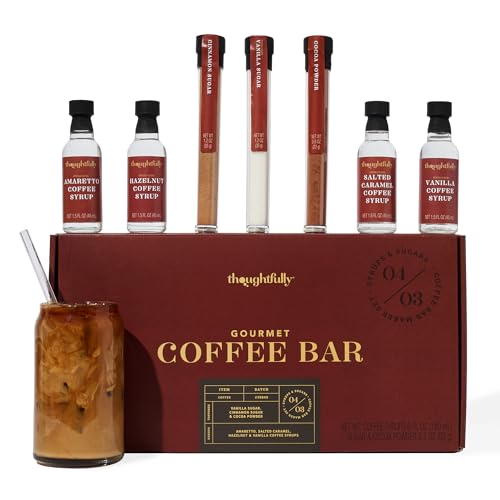 Thoughtfully Gourmet, Coffee Bar Gift Set, Includes...
