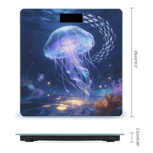 Balanza digital de baño Ocean Smart, capacidad 180 kg miniatura 2