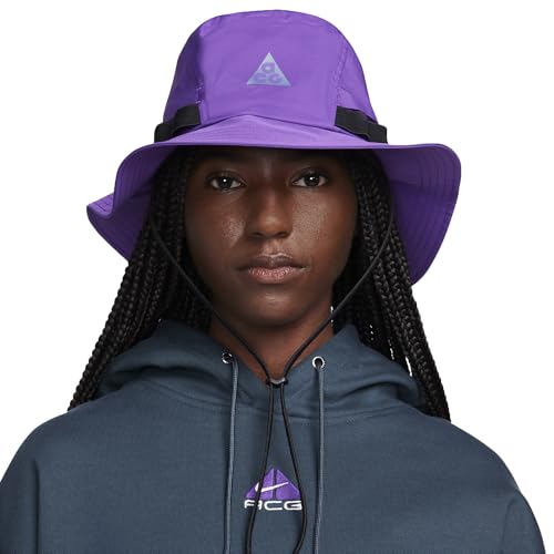 Nike Apex ACG Adult Unisex Bucket Hat (US, Alpha, Small, Purple Cosmos)