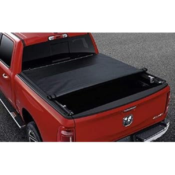 Amazon Com Mopar 82211602 Black Vinyl Tonneau Cover 5 7 Foot Ram Box 1 Pack Automotive