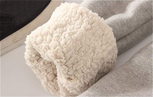 Mulheres Sherpa Fleece Linhou Corredores Com Bolso De Lã De Bolso Sorto De Mole De Inverno Térmico T