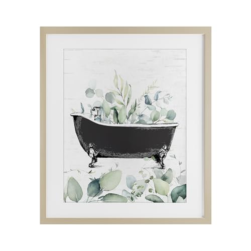 Affiche encadrée eucalyptus Stupell blanche 40,6x33 cm de qualité supérieure