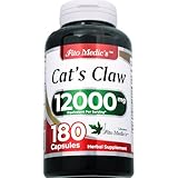 FITO MEDIC'S Lab | Cats Claw Herbal Supplement |180 Capsules | 12000 mg | Cats Claw bark | Cats Claw herb | Ultra high Absorption.