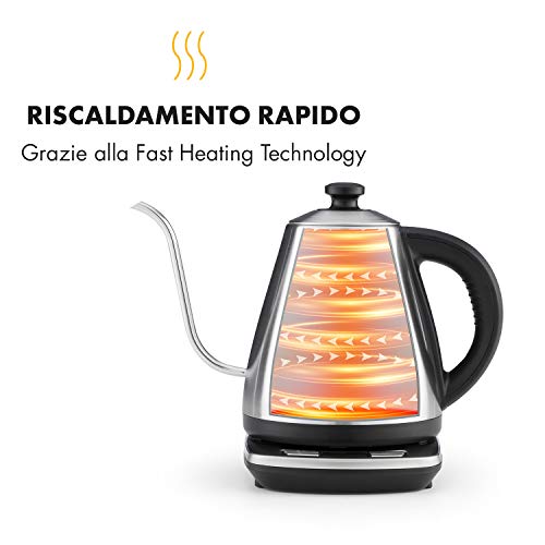 Klarstein Garcon Pro - Bollitore elettrico per