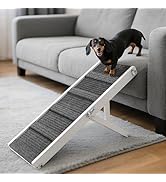 Amazon | ペットスロープ 高さ57cm ペットステップ 4段調節 Pawaboo