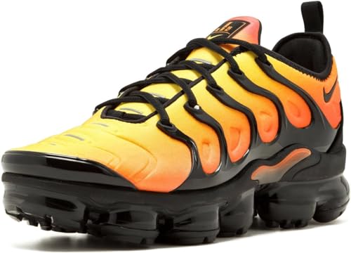 Image of Air VaporMax Plus Mens Running Shoes (Black /Total Orange /Total Crimson)