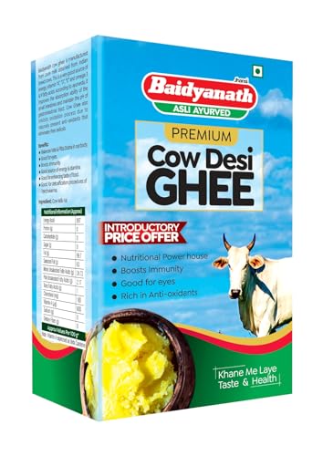 Baidyanath Cow Desi Ghee - 1 Litre (B098M9WFCB) Amazon Price History, Amazon Price Tracker