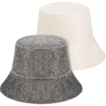 protective hat to wear in sauna steam room for hair
