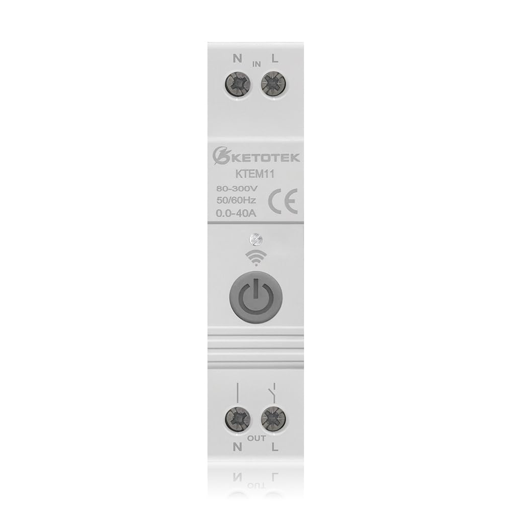 KETOTEK WiFi Meter Electric Consumption Bi-directional