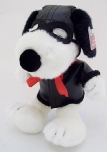 Peanuts 12" Red Baron Flying Ace Pilot of the Sky Snoopy Plush Doll