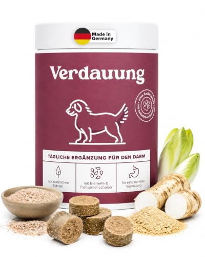 11-in-1 Verdauungs-Snacks für Hunde | mit Bierhefe & Lammprotein | prebiotische Ergänzung für...