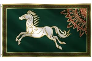 Rohan flag - Kingdom Of Rohan Royal Viking Sun Flag