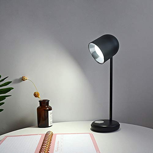 Lampe de table de lecture rose anti-fatigue visuelle rechargeable USB