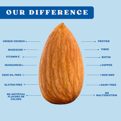 Image of Daily Crunch Sprouted Almonds, Mini Variety Pack, 24 Pack 0.5 oz Bags