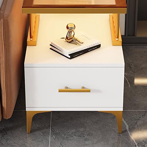 Side table étroite pour chambre éliminant le désordre du canapé