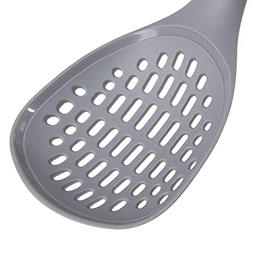 Escumadeira de Nylon Vermelha 35cm Essencialy Moda do Chef