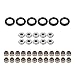 GENRICS J35A5 Automotive Engine Seal Kit Replacement for Honda Odyssey Acura TL Pilot MDX RL 2005-2008