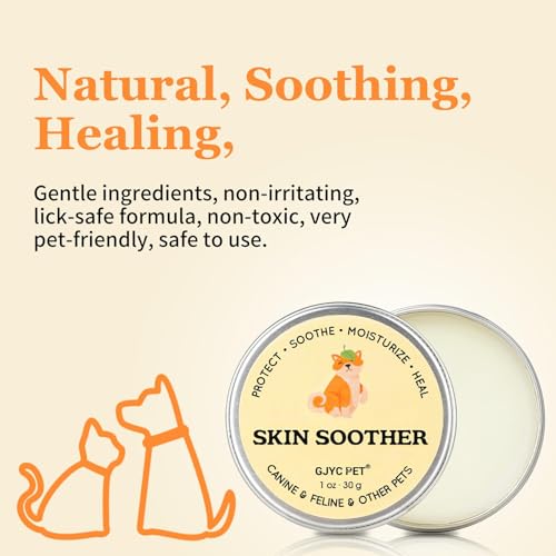 GJYC PET Schnelle Heilung & Haarwiederherstellung Beruhigungsmittel für Hundehaut - 1 oz. Dose