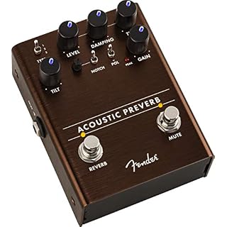 Fender® »ACOUSTIC PREVERB« Pédale d’effet pour Guitare Acoustique - Les Beatles, Paul McCartney, John Lennon, RIngo Starr, George Harrison Fender® »ACOUSTIC PREVERB« Pédale d'effet pour Guitare Acoustique – Image 2