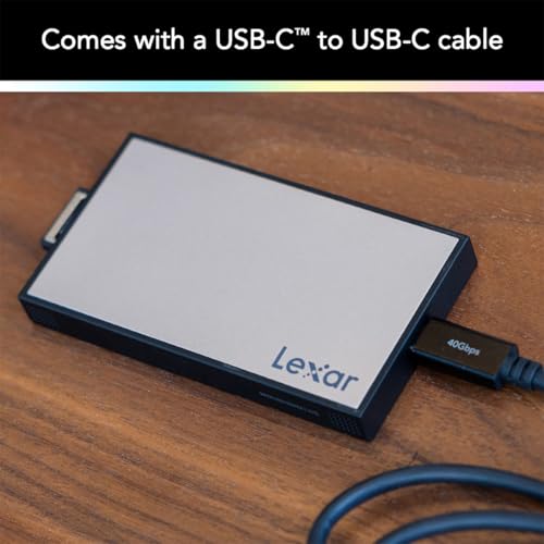 Image of Lexar Professional Workflow USB 3.2 Gen2 Portable SSD - 4TB