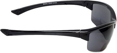 Miniatura 5 de Calabria Sport 202BF - Gafas de seguridad bifocales para lectura para hombres y mujeres, antivaho envolvente, protección UV tintada, sin montura