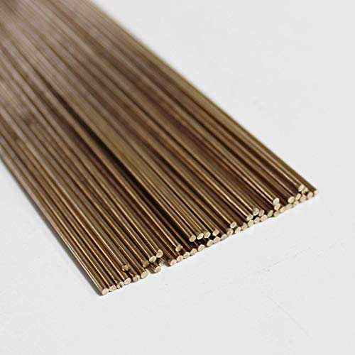 Kamas aluminum bronze copper welding wire ERCuAI brazing rods 1.6mm 2.0mm 2.5mm 3.0mm - (Diameter: 2.5mm x 500mm 10pcs)