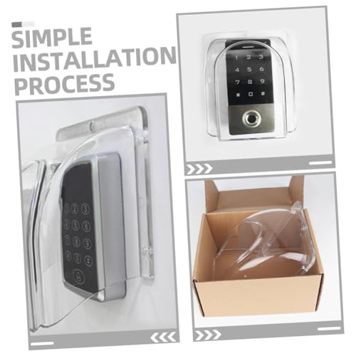 Protección de timbre resistente a golpes Veemoon de fácil instalación para pared 8