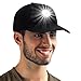 Cikyner LED Baseball Kappe, Verstellbarer Baseball Mützen Cap Solider Sport Hut 6 Panel klassischer Sonnenhut Acylic Unisex Einheitsgröße Kappe mit Led Stirnlampe Headlampe für Laufen Wandern Angeln