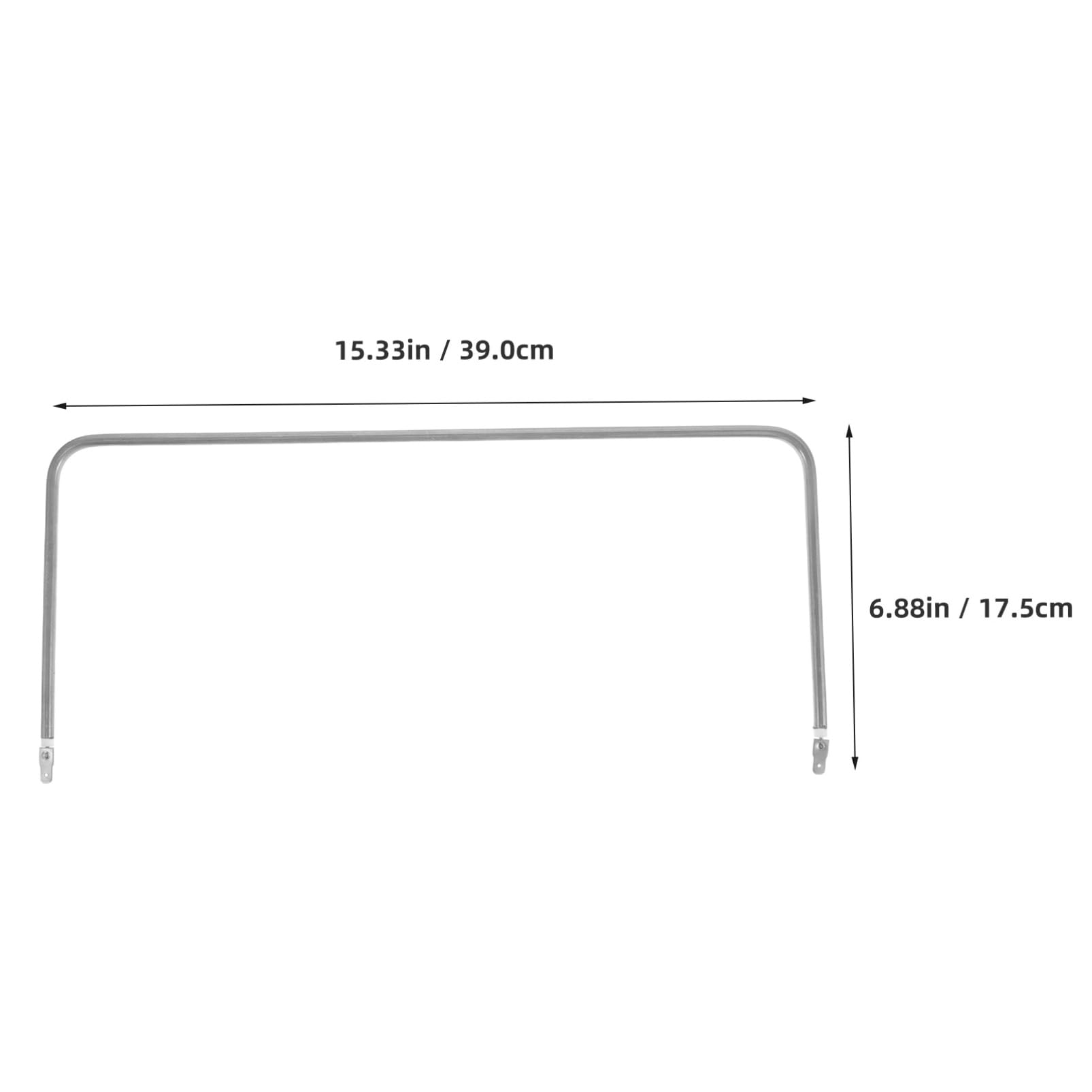 Cabilock Sturdy Popcorn Machine Heating Element Reliable Electric Heating Tube for Commercial Use Easy Installation Design Enhanced Performance for Popcorn