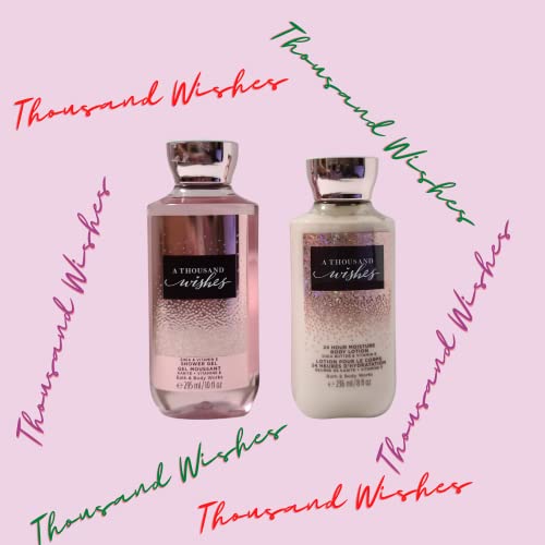 image for Unknown Bath and Body Works A Thousand Wishes Gift Set of Shower Gel a