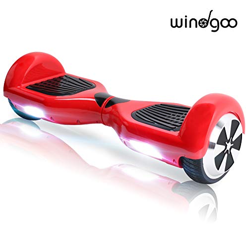 Wingoo Hoverboard 6.5 Pouces Overboard Auto-équilibrage Scooter, 2*250W Smart Gyropode, Enfant Adulte Self Balance Board