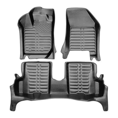 Fussmattenprofi Tapis De Voiture pour Dacia Duster (2ème génération) à partir de 2018 – Tapis De Sol en Cuir 5D De Qualité Supérieure -%100 Ajustement Parfait - Bord Extra Haut - Antidérapants