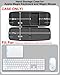RAIACE Hard Storage Case Compatible with Apple Magic Keyboard + Magic Mouse. (Case Only) - Black