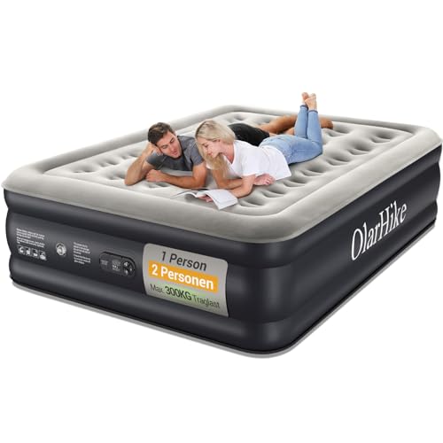 OlarHike Luftmatratze Selbstaufblasend, Luftbett Gästebett, Aufblasbares Matratze Zelt Sofa, Luftbett 2 Personen, Selbstaufblasbare Luftmatratze für...