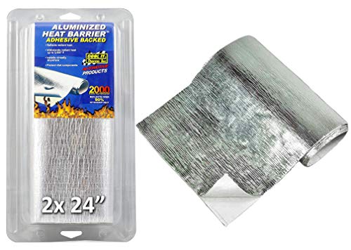 Thermo-Tec 13575 Adhesive Backed Aluminized Heat Barrier, 12" x 48" (2x 24" Sheets) by Thermo-Tec - Used condition - US$43.42