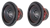 AMERICAN BASS 2 Hawk 1244 12' 3000w Peak/1500w RMS Car Subwoofers w/Cooling Ring