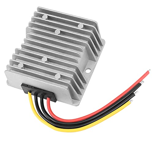 Image of DROK Boost Buck Converter 9V-36V to 12V 10A 120W Aluminium Shell Waterproof Auto Step Up Down Voltage Regulator 12V Volt Transformer for Car Audio Solar Power System LCD Television LED Display Screen