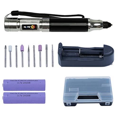 TOPCHANCES Engraving Pen for Jewelry Making,Portable Rechargeable Mini Engraving Grinder Pen Hand Drill Grinding Polishing Machine for Carving,Derusting,Grinding and Polishing