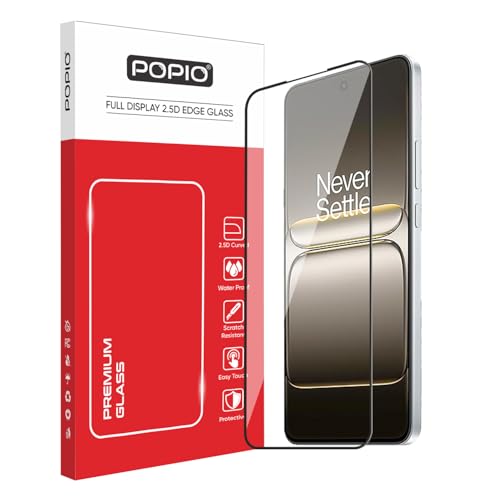 Image of POPIO Military-Grade Gorilla Tempered Glass For OnePlus Nord CE5 / Ace 5 Racing | 9H Hardness, Edge-to-Edge, Bubble-Free