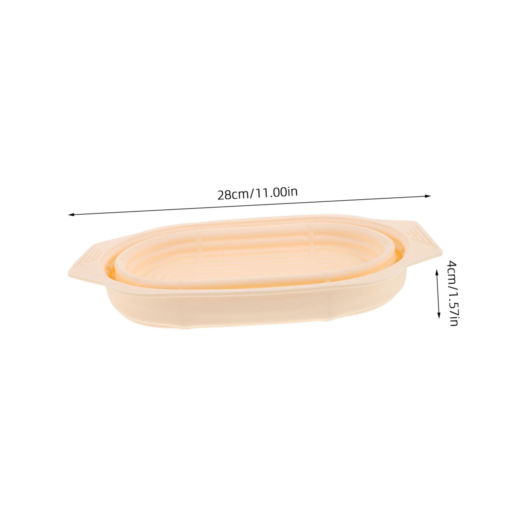 Cesta para Fermentar Pan Banneton de Silicona, 1 Juego | Redonda y Plegable, Resistente a Altas Temperaturas, Incluye Accesorios de Corte, Mezcla y Pincel